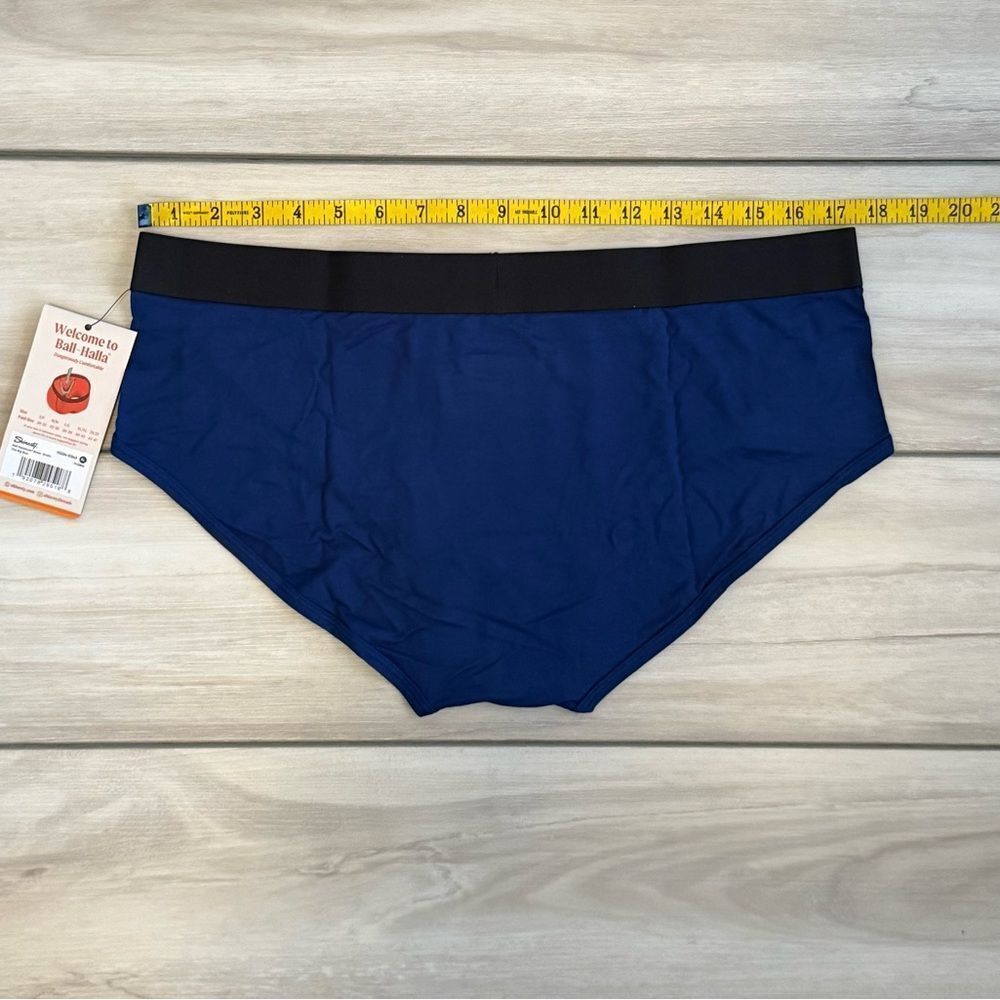 Shinesty Ball Hammock Pouch Underwear Briefs Blue Xl Nwt In Package — image 6 of 8